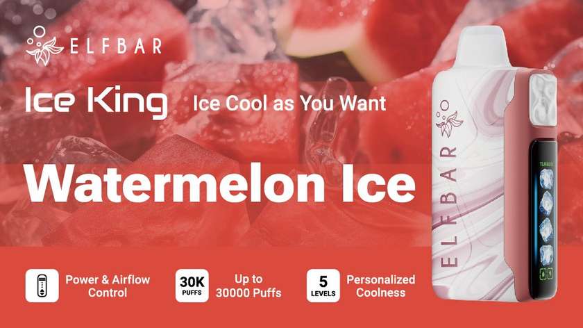 ELFBAR ICE KING 30000 WATERMELON ICE