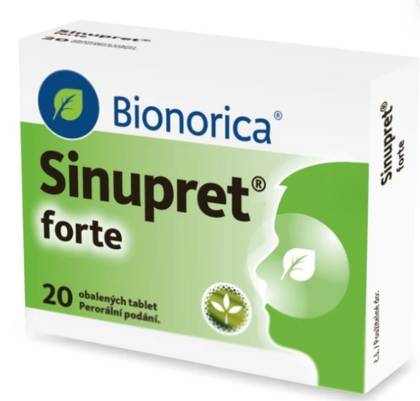 Sinupret forte 20 tablets