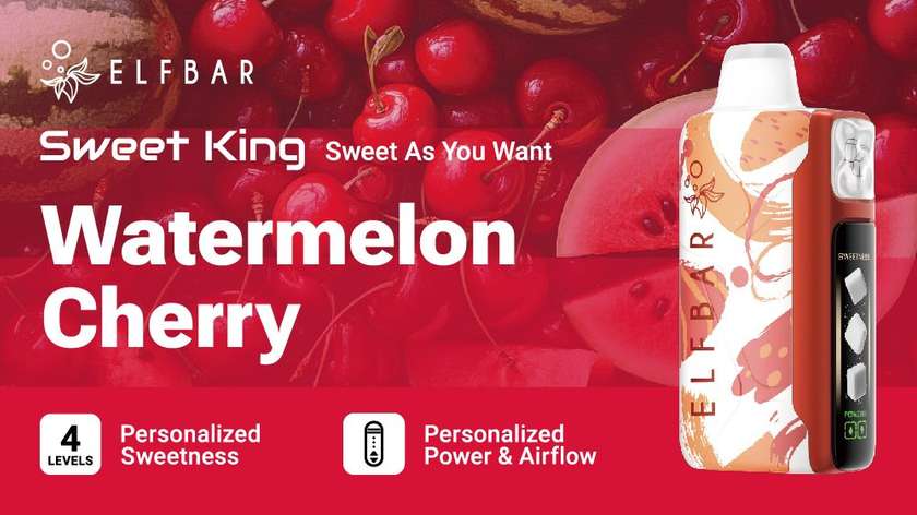 ELFBAR SWEET KING 30000 WATERMELON CHERRY