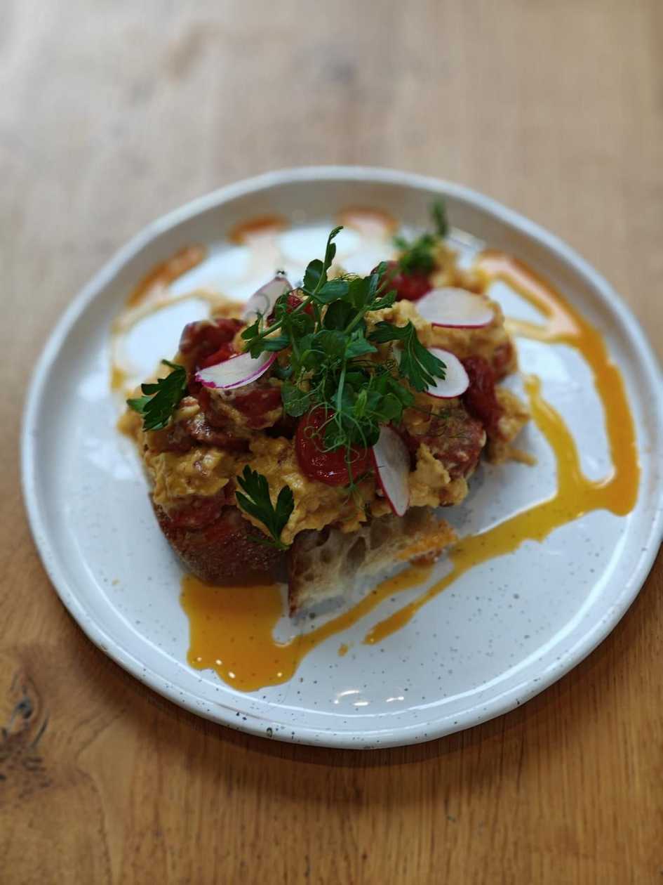Scrambled Eggs with Chorizo
