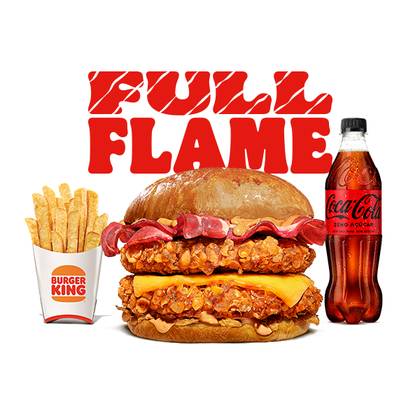 Menu Double Full Flame Crispy Chicken®