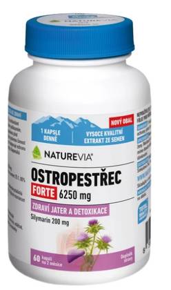 Naturevia Milk Thistle Forte 60 Capsules