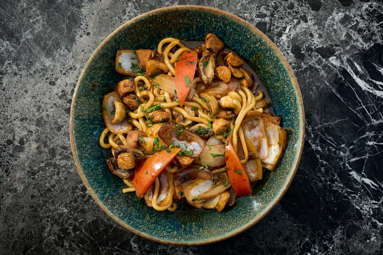 Chicken Saltado Criollo