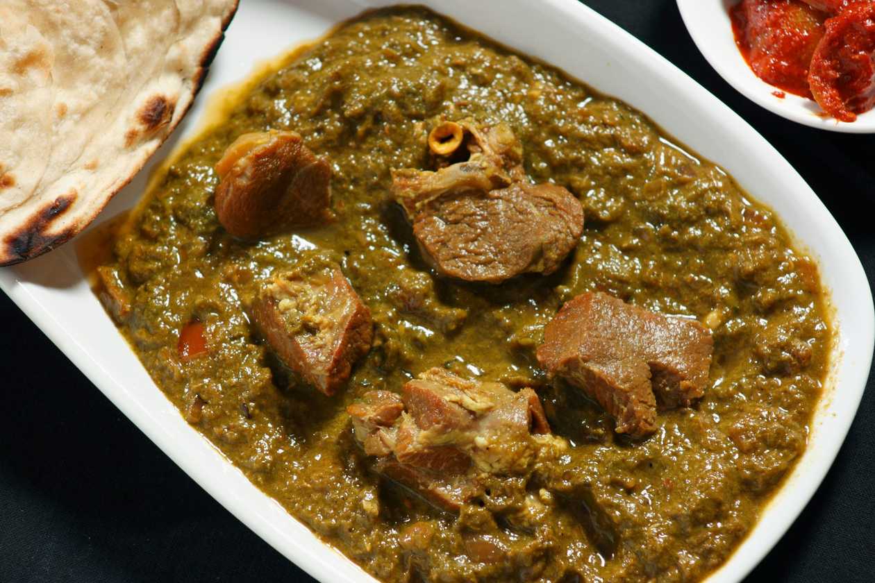 122. Gosht saag wala