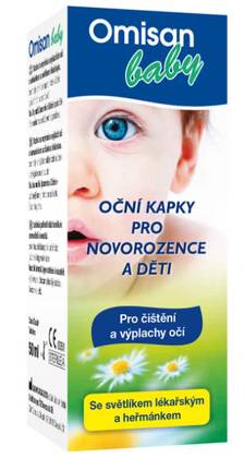 Omisan Baby Eye Drops for Newborns and Children 50ml