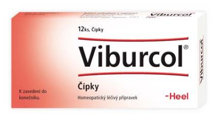 Viburcol 12 suppositories