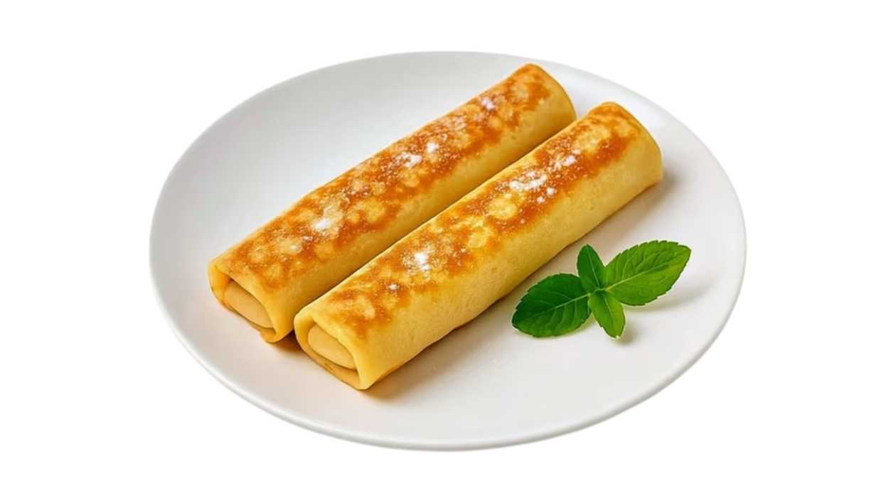 Карамелизированные яблочные крепы 2 шт.