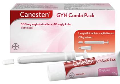 CANESTEN GYN COMBI PACK 20 g vaginal cream + 1 tablet