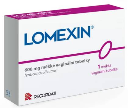 LOMEXIN 600 mg Vaginal Soft Capsules 1