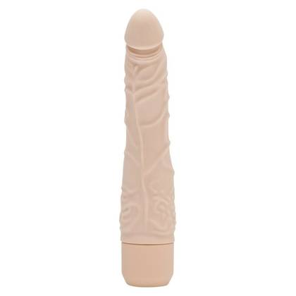 Silicone Classic Vibrator - Flesh