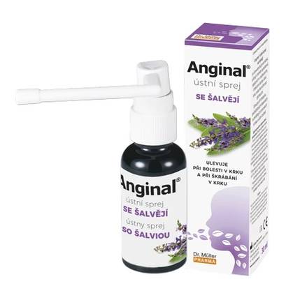 Dr.Müller Anginal Mouth Spray with Sage 30 ml