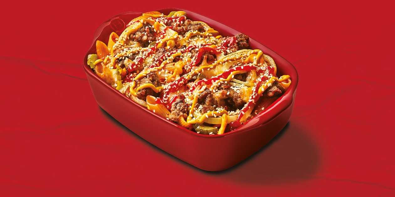 TĚSTOVINY CHEESEBURGER