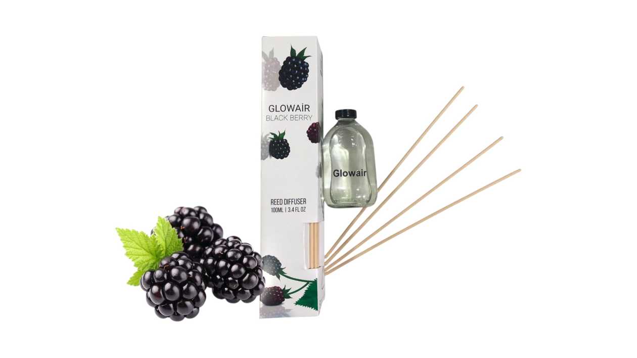 Glowair Black Berry Scented Diffuser 100ml