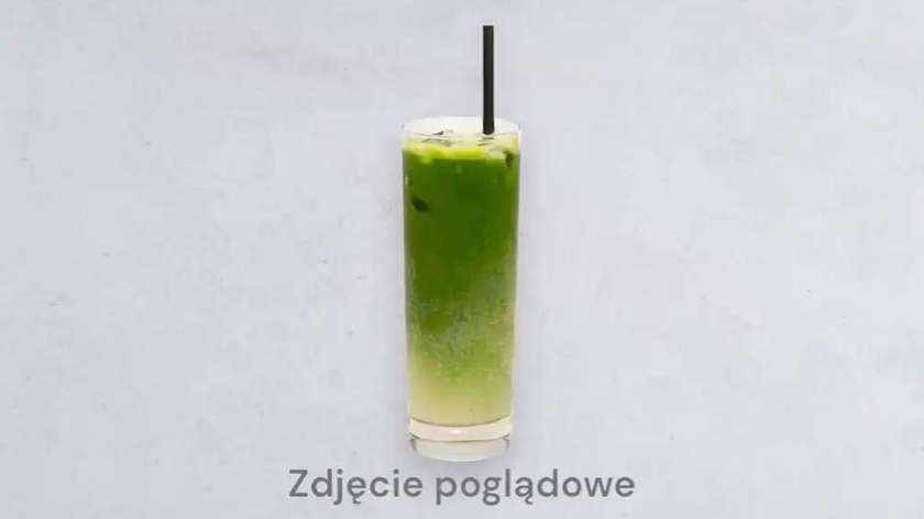 Matcha tonic z cytryną