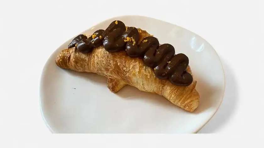 Croissant pomarańczowo czekoladowy