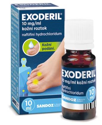 EXODERIL 10 mg/ml skin solution 10 ml