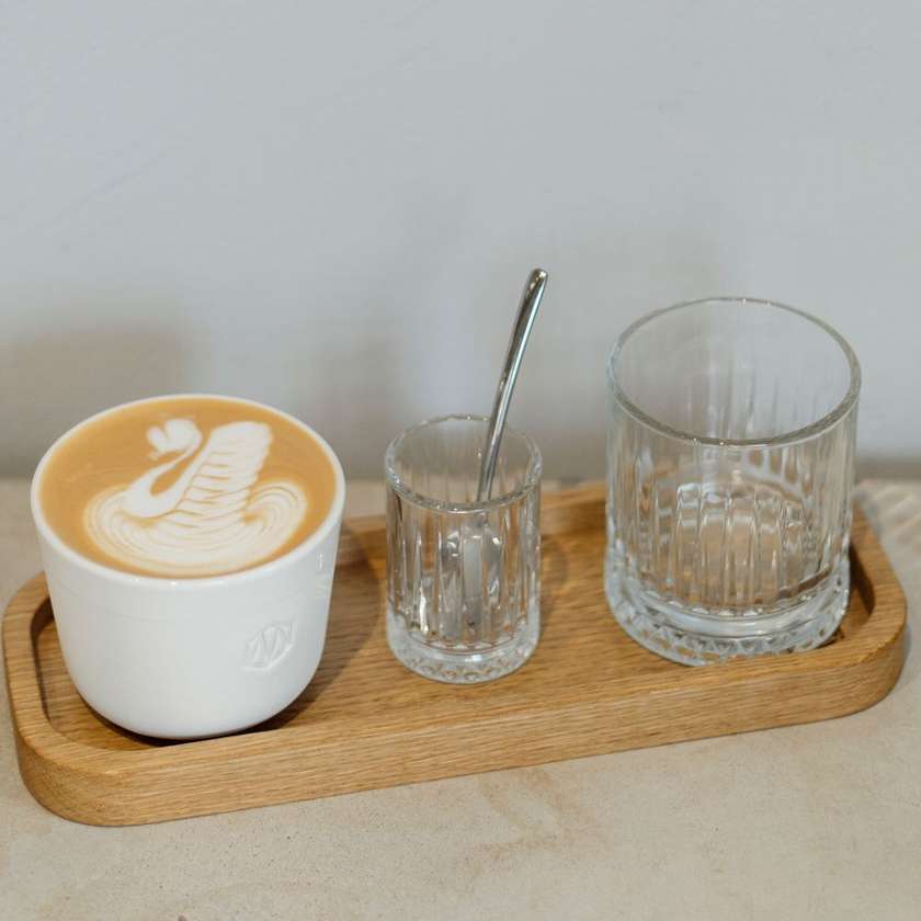 Double Shot White Coffee