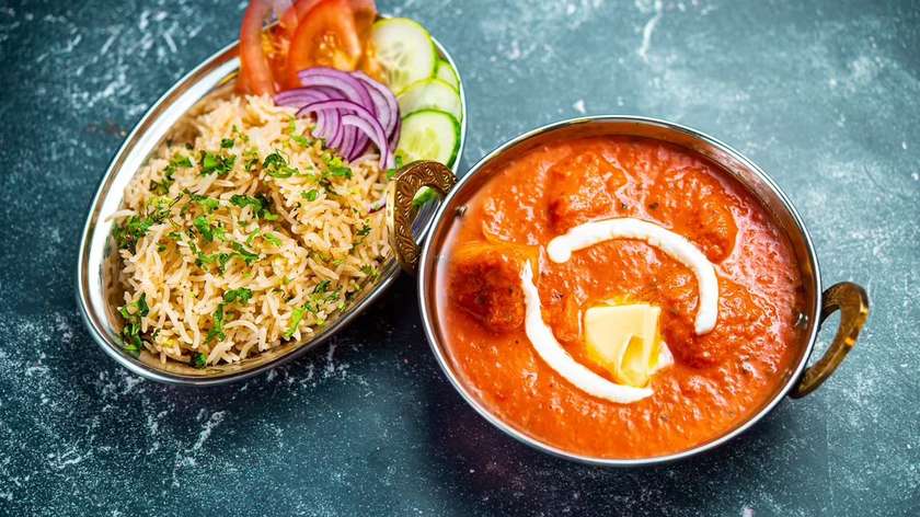 Veiseliha Võikastmes+ riis+ salat