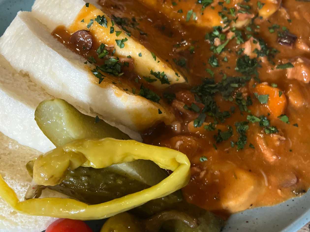 Szeged Goulash with Dumplings