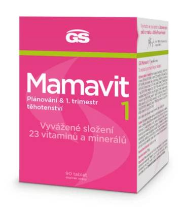 GS Mamavit 1 Planning and 1st Trimester 90 Tablets