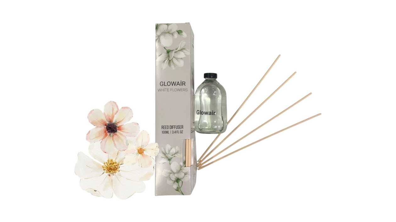Glowair White Flowers Scented Diffuser 100ml