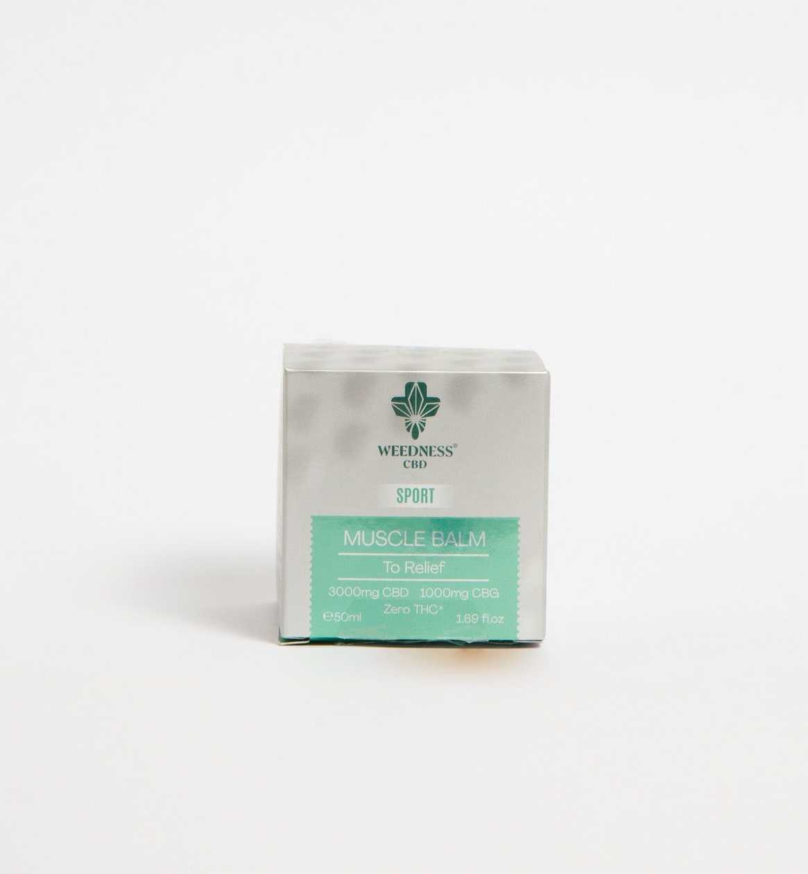 Weedness Sport Muscle Relief Balm
