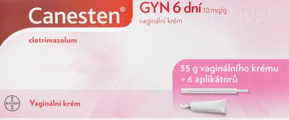 CANESTEN GYNE 6 DAYS vaginal cream 35 g