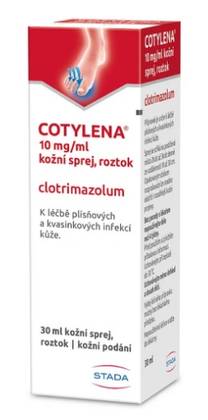 COTYLENA 10 mg/ml skin spray, 30 ml