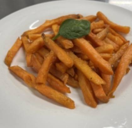 Cartofi dulci la cuptor