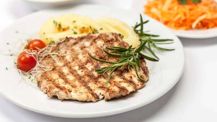 Stek Wieprzowy z Cebulą (150 g)