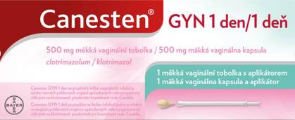 CANESTEN GYNO 1 DAY 500 mg Vaginal Soft Capsules 1