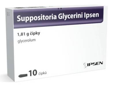 Glycerin Suppositories Ipsen Glycerin 1.81 g, 10 pcs