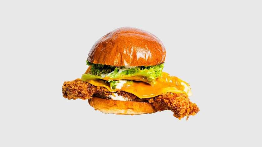 Lokal Fried Chicken burger