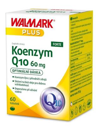 Walmark Coenzyme Q10 FORTE 60mg 60 capsules