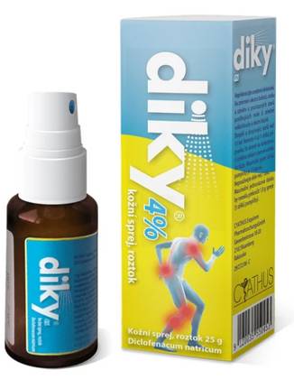 DIKY 40 mg/g Topical Spray, Solution 25 g