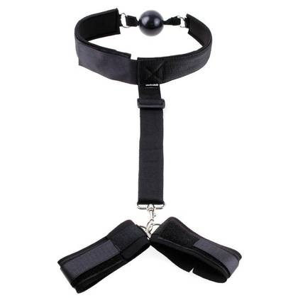 Hand Cuffs with Ball Gag