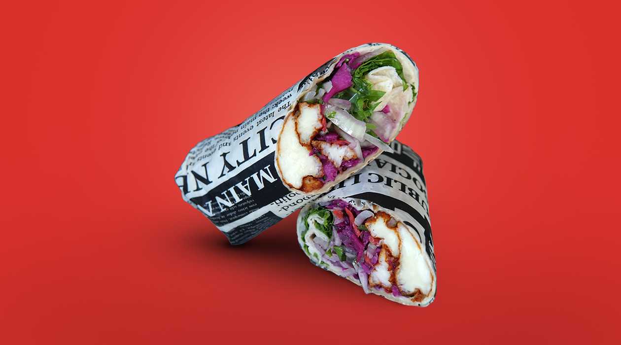Halloumi Wrap