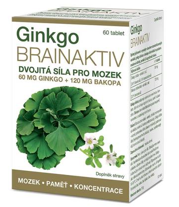 Ginkgo Brainactive 60 tablets