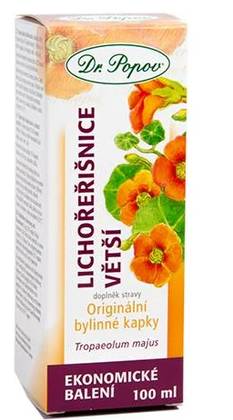 Dr. Popov Herbal Drops Nasturtium Officinale 100ml