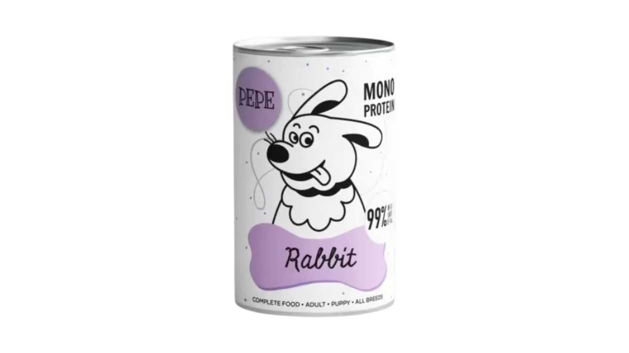 Paka Zwierzaka PEPE- monoproteinowa królik 400g