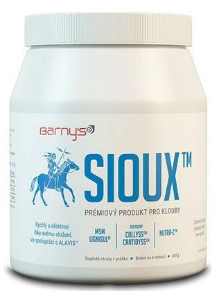 Barnys Sioux MSM 600g