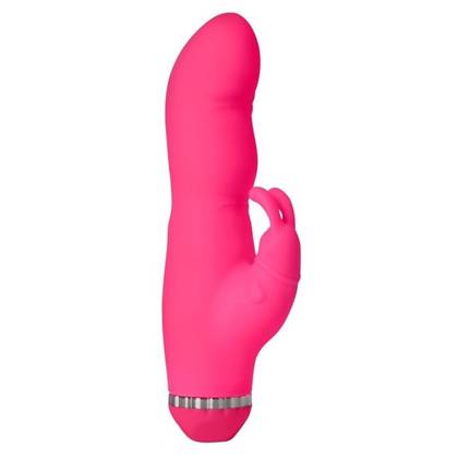 Elite Rabbit Silicone Vibrator - Pink