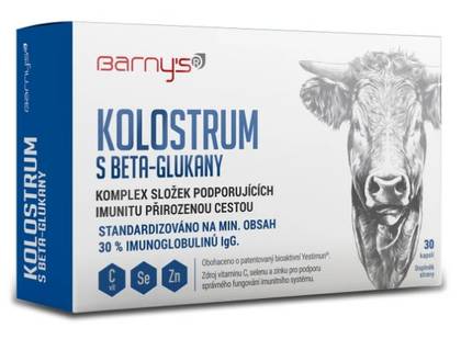 Barny's Colostrum with beta-glucans 30 capsules