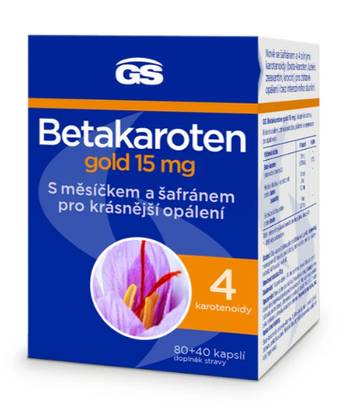 GS Beta-Carotene 15 mg 120 Capsules