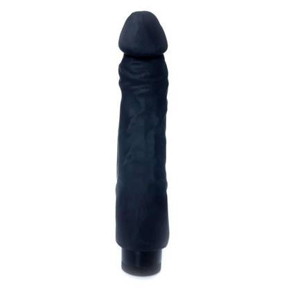 Real Black Soft Realistic Vibrator
