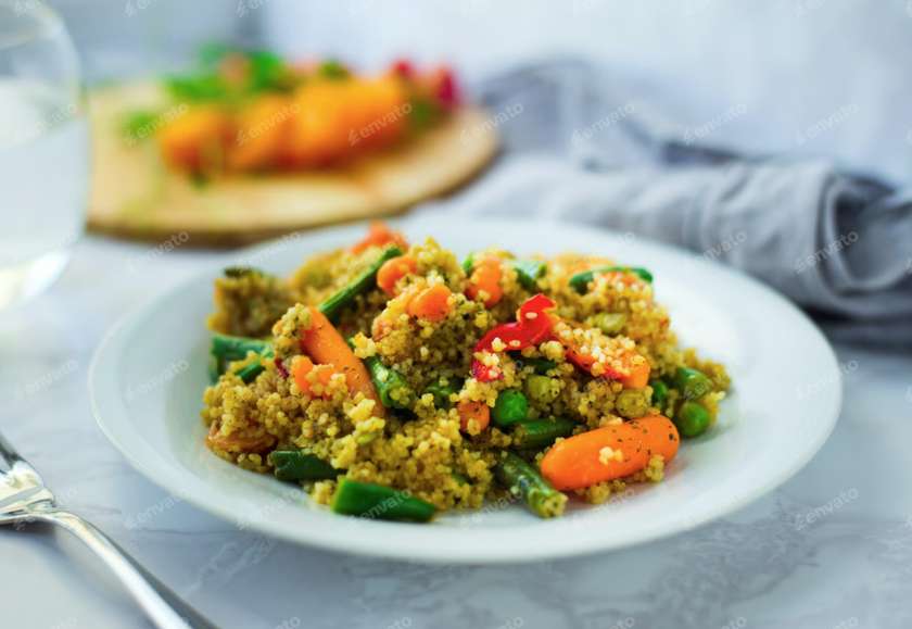 Quinoa Vegetable Stir Fry