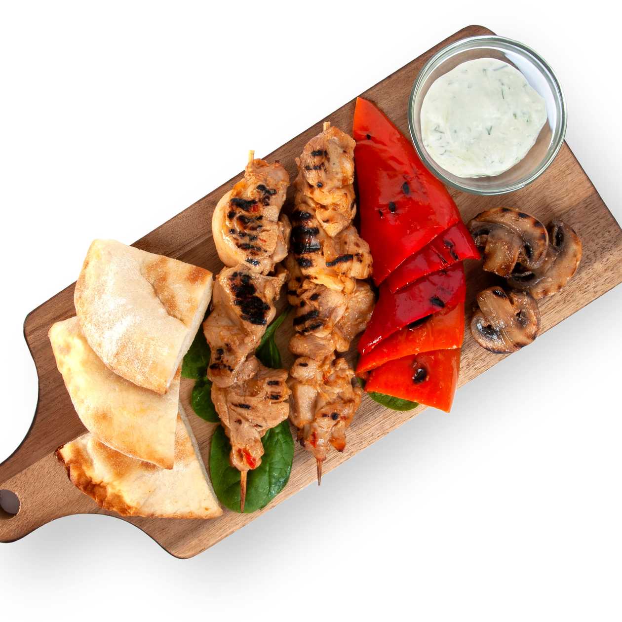 Frigărui de pui cu pită grecească 320 g