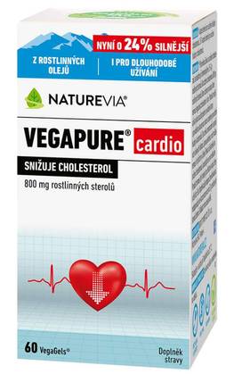 NatureVia Vegapure Cardio 800 mg 60 Capsules