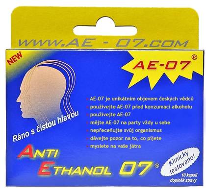 Anti Ethanol 07 AE-07 5x2 Capsules