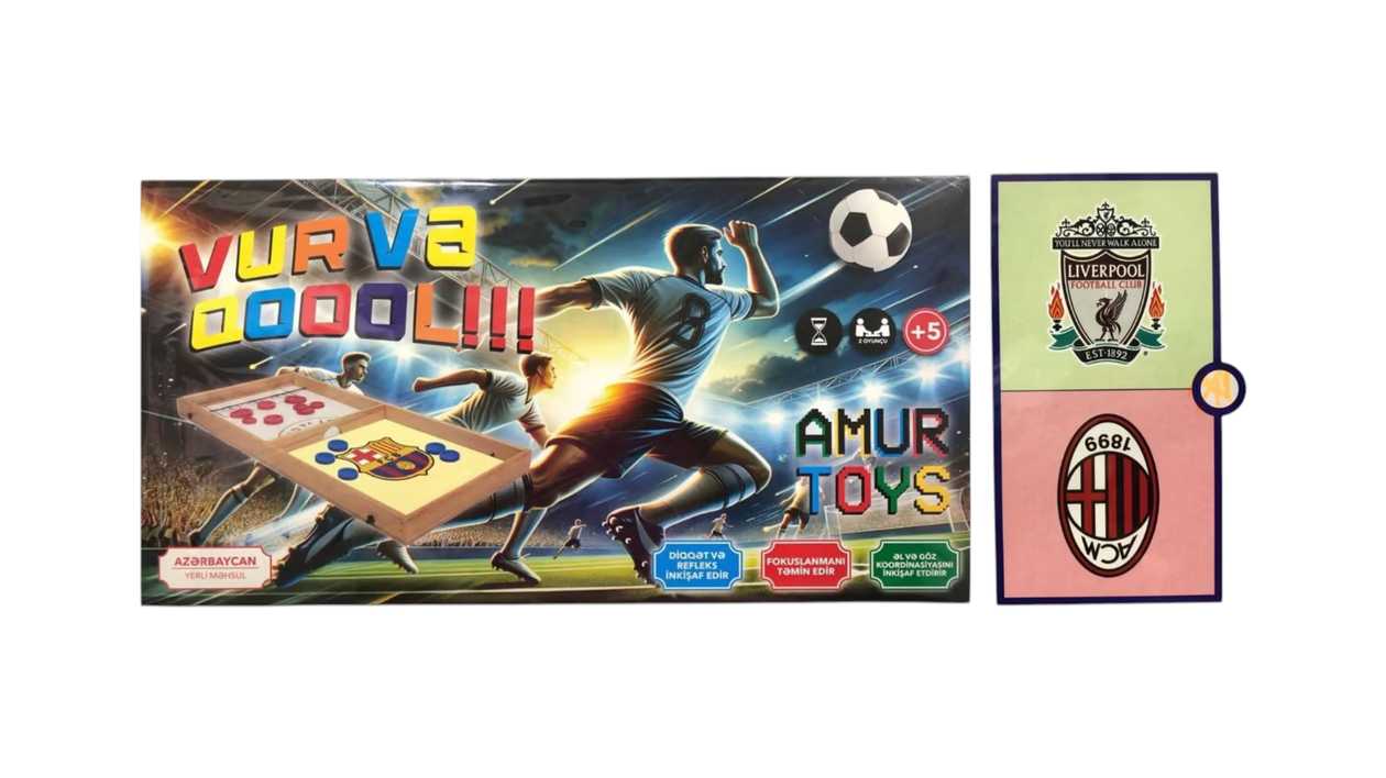 Liverpool & Milan - Tabletop Football Game